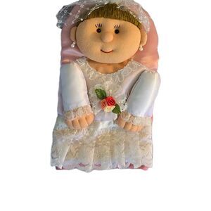 VTG 1994 Winfield Trading Wedding BRIDE Oven Mitt Set Pot Holders  HOTMITT KING